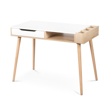 LittleSky Sofie Desk – Scandinavian Beech Wood Study Table