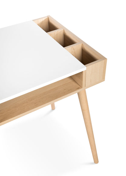LittleSky Sofie Desk – Scandinavian Beech Wood Study Table
