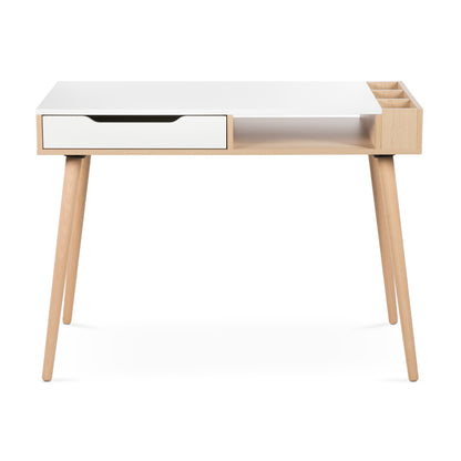 LittleSky Sofie Desk – Scandinavian Beech Wood Study Table