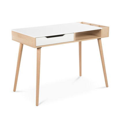 LittleSky Sofie Desk – Scandinavian Beech Wood Study Table